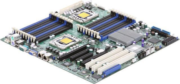 X8DTN+ - SuperMicro Dual Socket LGA1366 Intel 5520 Chipset Enhanced EATX Motherboard 2x Xeon 5500/5600 DDR3 18x DIMM