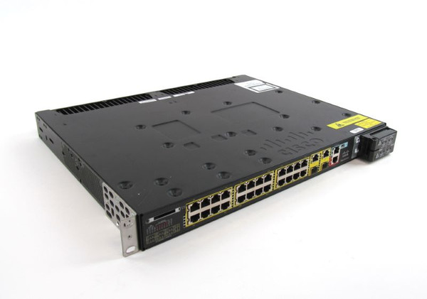 IE-3010-24TC - Cisco 24-Port 10/100/1000Base-T RJ-45 Manageable Layer2 Rack-Mountable 1U Wall Mountable Redundant Power Supply Supported