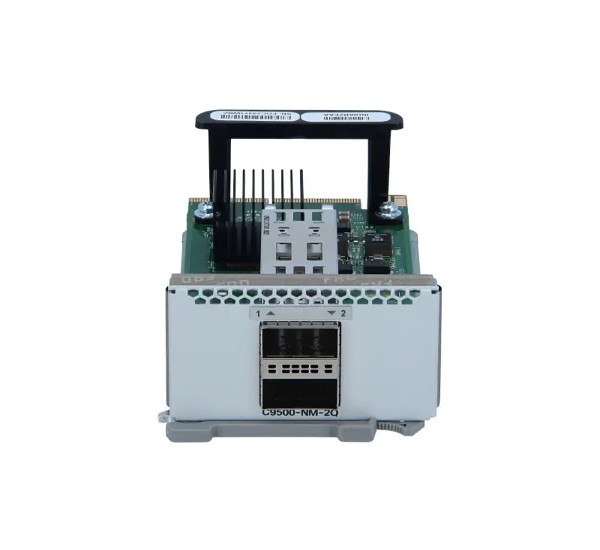C9500-NM-2Q - Cisco Catalyst 9500 Dual-Ports SFP+ 10GBase-X Manageable Layer 3 Rack-mountable 1U Gigabit Ethernet Switch
