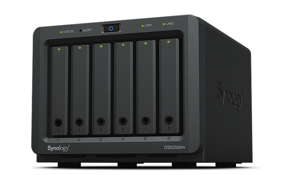 DS620SLIM - Synology DiskStation NAS server (without hard drives)