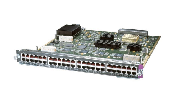 WS-X6148-GE-TX-RF - Cisco Catalyst 6500 Series 48 x Ports PoE 10/100/1000Base-T Gigabit Ethernet Network Interface Module