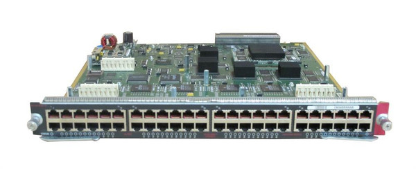 WS-X6148-RJ45V= - Cisco 48-Ports PoE 48 x 10/100/1000Base-T Gigabit Ethernet Network Module Spare for Catalyst 6500