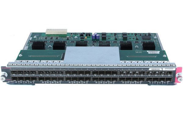 WS-X4448-GB-SFP - Cisco Catalyst 4500 48-Port SFP 10/100/1000Base-X Gigabit Ethernet Switch Module 1 Expansion Slot