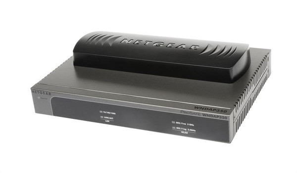 WNDAP350 - Netgear ProSafe 802.11a/b/g/n Dual Band Wirelss-N Access Point
