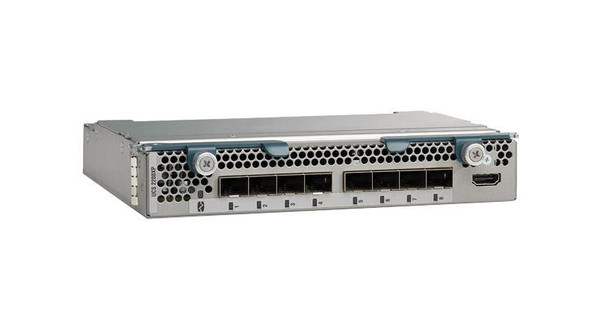 UCS-IOM-2208XP-RF - Cisco 2208XP 8-Ports SFP+ 10Gbps Gigabit Ethernet FCoE Fabric I/O Extender with 1x Expansion Slot