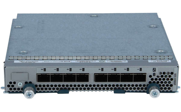 UCS-IOM-2208XP - Cisco 2208XP 8-Ports SFP+ 10Gbps Gigabit Ethernet FCoE Fabric I/O Extender with 1x Expansion Slot