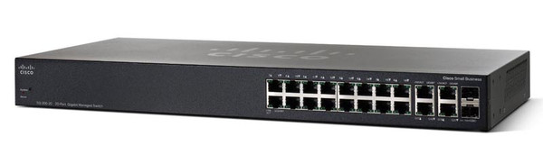 SRW2016-K9 - Cisco 20-Port Layer 2 Managed Gigabit Ethernet Network Switch with 10/100/1000Base-T