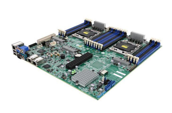 S7066GM3NR - Tyan S7066 Socket LGA 2011 Intel C602 Chipset Intel Xeon E5-2600/E5-2600 v2 Series Processors Support 16x DIMM 3xGbE 6x SATA
