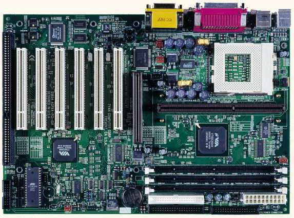 S1854 - Tyan Trinity 400 PIII/II Slot 1 Socket 370 ATX Motherboard