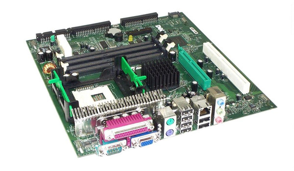 N6780 - Dell Intel 865PE Chipset Micro-ATX System Board Socket PGA478 DDR 4x DIMM for OptiPlex GX270 Pentium 4 Celeron Compatible
