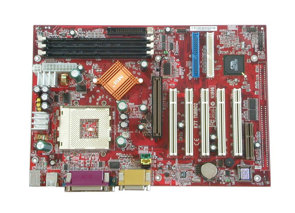 K7TTURBO2 - MSI MS-6330V5.0 Socket A VIA KT133A + VT686B Chipset AMD Athlon XP/ Athlon/ AMD Duron Processors Support SDRAM 3x DIMM ATX