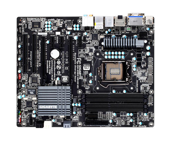 GA-Z68X-0D3H-B3 - Gigabyte Technology Intel Z68 B3 Express Chipset LGA-1155 Socket H2 ATX Motherboard Ultra Durable3