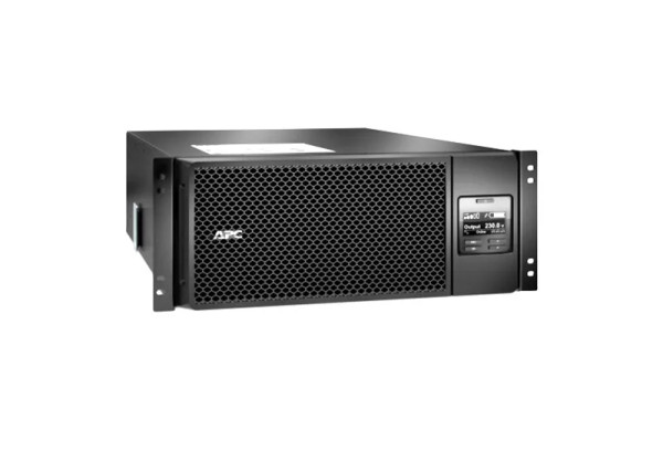 SRT6KRMXLI - APC 6kVA/6kW Online Rackmount 4U UPS 230V 6x C13 4x C19 IEC Network Card SmartSlot Extended Runtime Rail Kit