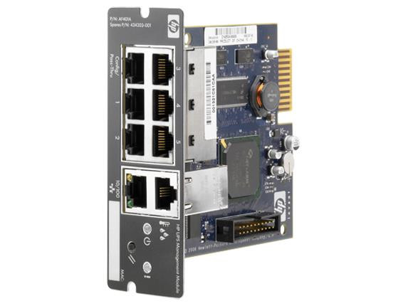 AF401A - HP 1 x Port RJ-45 UPS Mini-slot Network Module Remote Management Adapter