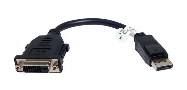 DJ802B-1000-10E - PNY Technology DisplayPort to Dual Link DVI-D Short Passive Adaptor Cable