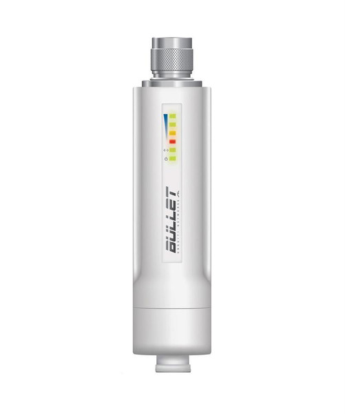BULLETM2-HP-US - Ubiquiti Networks Bullet M BM2HP IEEE 802.11n 100 Mbit/s Wireless Bridge 2.40 GHz 31.1 Mile Maximum Outdoor