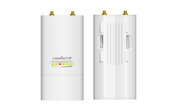 ROCKETM2 - Ubiquiti Networks RocketM2 Titanium IEEE 802.11a/n 2.4GHz 150Mbps 1 x RJ-45 Port 10/100 External Antennas Outdoor Wireless Access Point