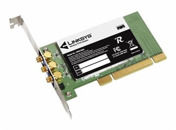 WMP300N - Linksys 540Mbps 20MHz IEEE 802.11b PCI 2.3 Wireless G Network Card