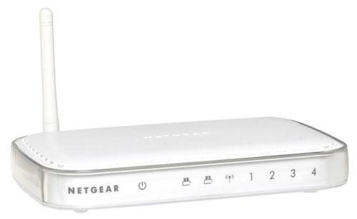 WGPS606NA - Netgear 4-Port 10/100Mbps RJ45 Switch with 54Mbps Wireless Print Server