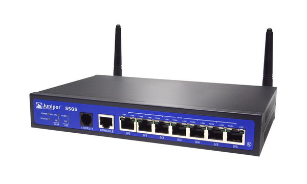 SSG-5-SH-MW - Juniper Networks SSG-5 with v.92 Backup Wireless 802.11a/b/g 256MB Memory