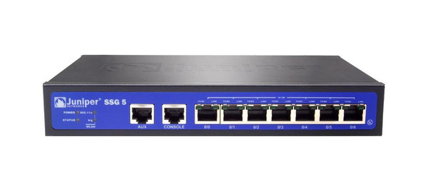 SSG-5-SH-A1 - Juniper Networks SSG5 with 256MB Memory RS232 Serial Backup Interface