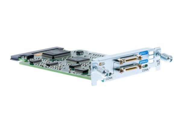WIC-2T - Cisco 2 Port Serial WAN Interface Card 2 x Serial WAN Interface Card (WIC)