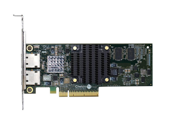 T520-BT - Chelsio High Performance Dual-Port 10GbE Unified Wire Adapter