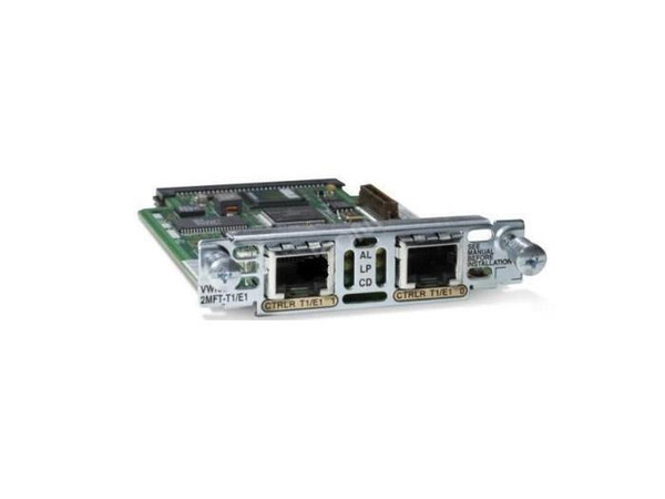 VWIC-2MFT-T1 - Cisco WAN Adapter 2600/3600 Mutliplex Trunk With 2Ports T1