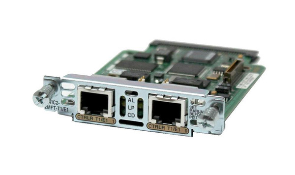VWIC-2MFT-E1= - Cisco Voice/WAN Interface Card 2 x E1 WAN Voice/WAN Interface Card