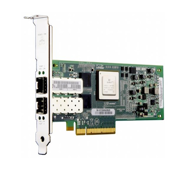 QLE8152-NAP - NetApp Dual-Ports 10Gbps Gigabit Ethernet PCI Express 2.0 x8 Host Bus Network Adapter for HP Compatible