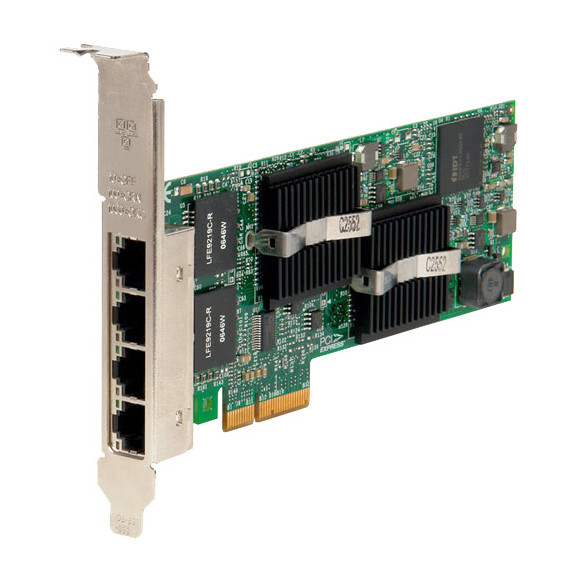 K828C - Dell Pro/1000VT 4 x Ports 1GbE PCI Express 2.0 x4 Server Network Adapter Interface Card