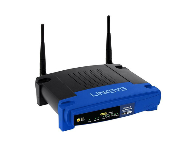 WRT54GL-1 - Linksys Wrt54Gl V.1.1 Wireless-G Broadband Router 4-Port Switch W/ Adapter