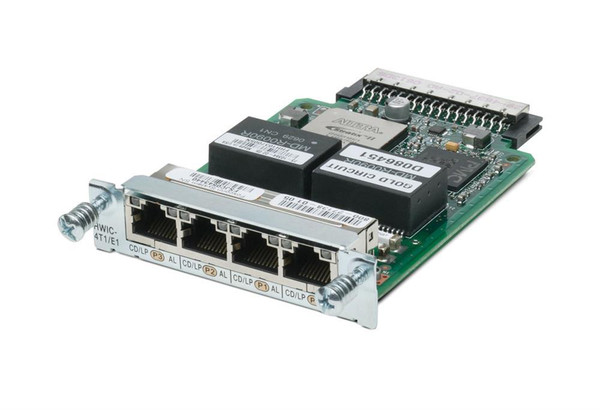 HWIC-4T1/E1-RF - Cisco 4 x Ports Channel T1/E1 High-Speed WAN Interface Card