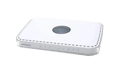 WPN824-200LAS - Netgear RangeMax WPN824 4 x Ports 100Base-TX LAN + 1 x Port 100Base-TX WAN 108Mb/s 802.11 b/g 2.4GHz Wireless Router