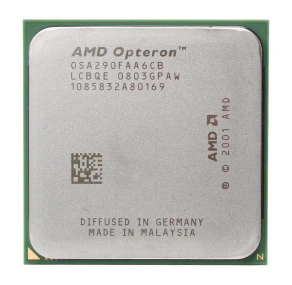 OSA290FAA6CB - AMD Opteron 290 Dual-Core 2.80GHz 1000MHz FSB 2MB L2 Cache Socket 940 Processor