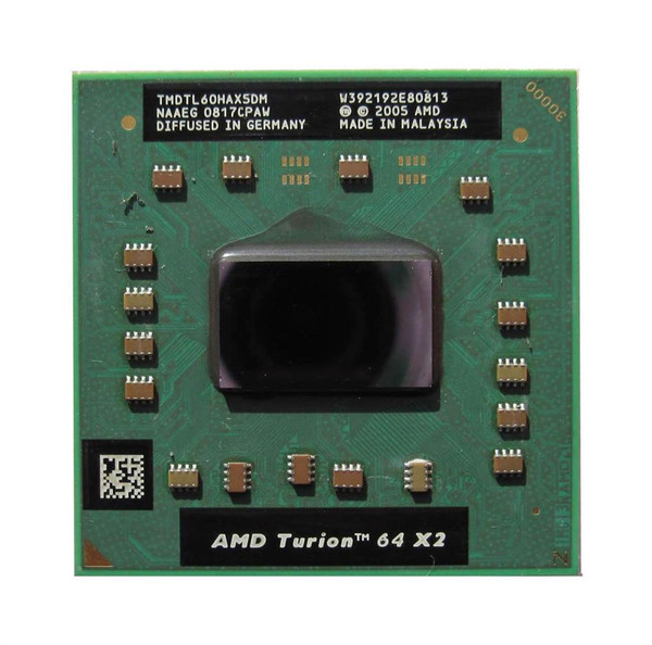 TMDTL60HAX5DM - AMD Turion 64 X2 TL-60 Dual-Core 2.00GHz 1MB L2 Cache Socket S1 Mobile Processor