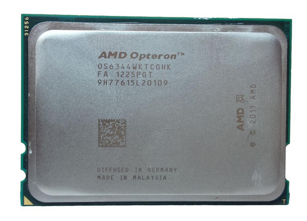 OS6344WKTCGHKWOF-A1 - AMD Opteron 6344 12-Core 2.60GHz 3200MHz FSB 16MB L3 Cache Socket G34 Processor