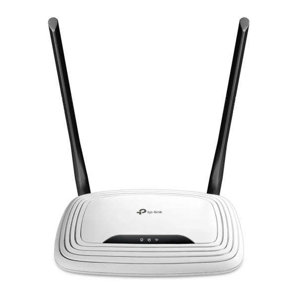 TL-WR841N - TP-LINK 300Mbps Wireless N Router, Atheros 2T2R 2.4GHz, 4-Port Switch, 2 Fixed Antennas