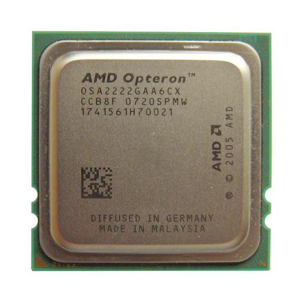 OSA2222GAA6CX-A1 - AMD Opteron 2222 2-Core 3.00GHz 1000MHz FSB 2MB L2 Cache Socket F Processor