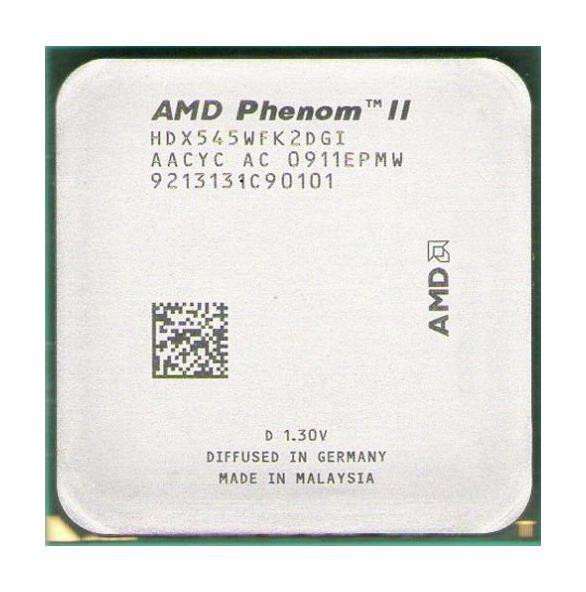 HDX545WFK2DGM - AMD Phenom II X2 545 3 GHz Processor Socket AM3 PGA-941 Dual-core (2 Core) 6 MB Cache