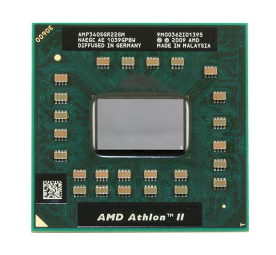 AMP340SGR22GM - AMD Athlon II P340 Dual-Core 2.20GHz 1MB L2 Cache Socket S1 PGA638 Mobile Processor