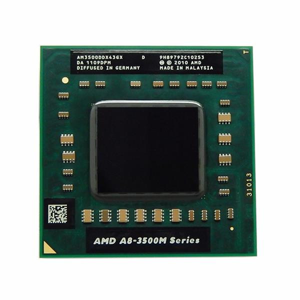 AM3500DDX43GX - AMD A8-3500M 1.50GHz 4MB L2 Cache Socket FS1 Processor