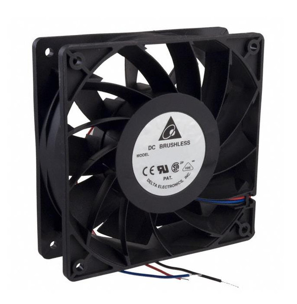 FFB1248EHEF00 - Delta 48v Dc 0.75a 120x38mm 3-open Wires Fan Bulk No-connectors
