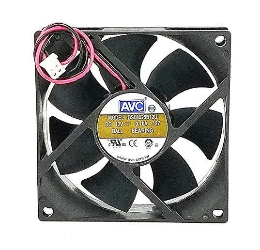DS08025B12U - Lenovo 12V 2-wire Rear Cooling Fan for ThinkStation P300/P500