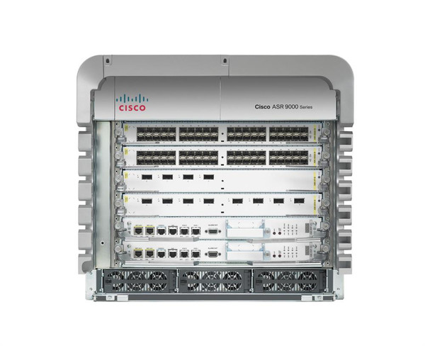 ASR-9006-AC-V2= - Cisco ASR 9006 6 x Expansion Slots 10U Rack-mountable Router Chassis