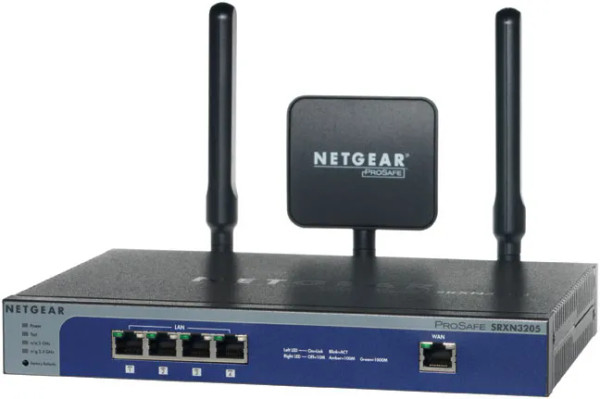 SRXN3205 - Netgear NetGear Prosafe % Wireless-N Vpn 4 Port Gigabit Router Fi