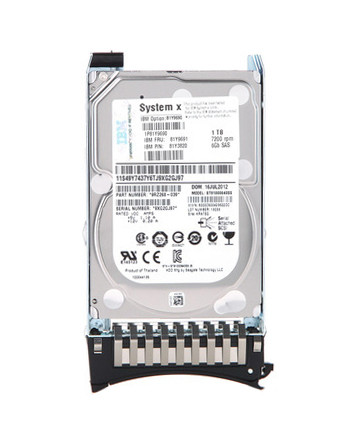 00AJ138 - IBM 500GB 7200RPM SATA 6Gb/s 2.5 -inch Near Line G3 Hot Swap Hard Drive with Tray