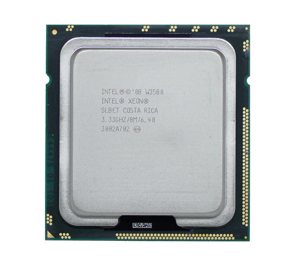 W3580 - Intel Xeon Quad-core 4 Core 3.33GHz 6.40GT/s QPI 8MB L3 Cache Socket FCLGA1366 Processor