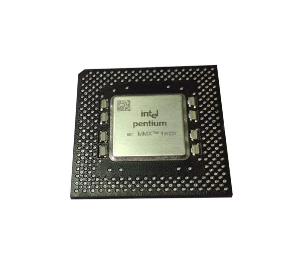 TT80503166 - Intel Pentium MMX Single-core 1 Core 166MHz 66MHz FSB 512KB L2 Cache Socket TCP320 Processor
