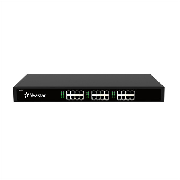 TA2400_24FXS - Yeastar VoIP Gateway TA2400 24xFXS RJ11 or 2xFXS RJ21 0, 21-Port